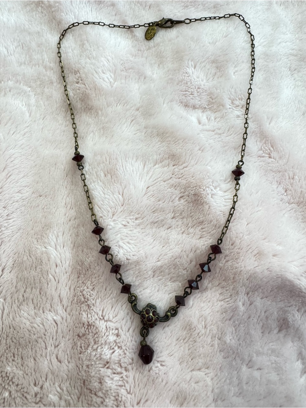 Vintage Robert Rose Necklace